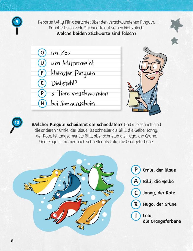 Weitere Ansicht: Das dicke Detektiv-Rätselbuch | Isabel Große Holtforth