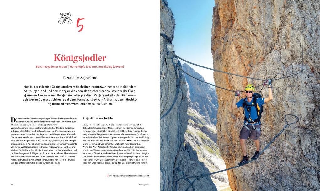 Weitere Ansicht: Die ultimativen Klettersteige in den Alpen | Folkert Lenz