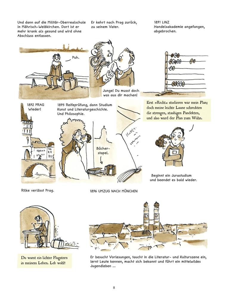 Weitere Ansicht: Mein Freund Rilke | Melanie Garanin