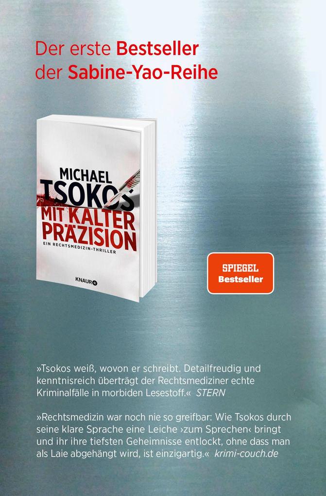 Weitere Ansicht: Mit kaltem Kalkül | Michael Tsokos