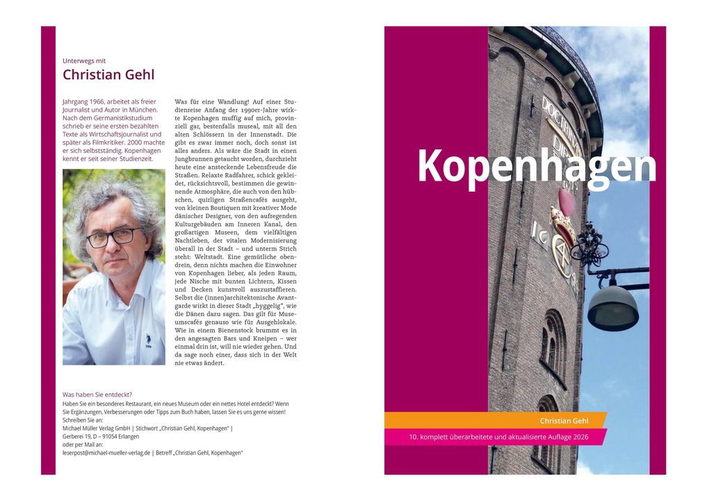 Weitere Ansicht: MICHAEL MÜLLER Reiseführer Kopenhagen MM-City | Christian Gehl