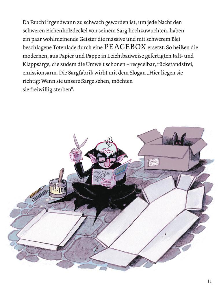 Weitere Ansicht: Graf Fauchi und das verschwundene Gebiss | Heinz Strunk