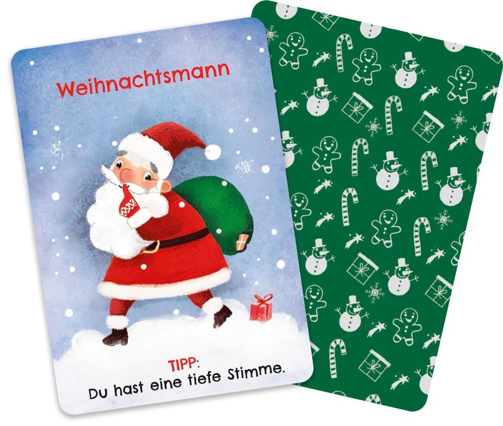 Weitere Ansicht: Rentier, Tanne, Weihnachtsmann