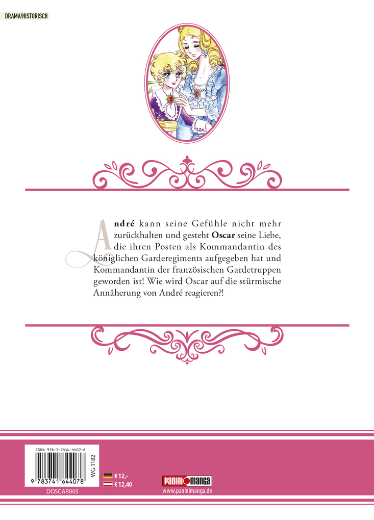 Weitere Ansicht: Lady Oscar: Die Rose von Versailles 05 | Riyoko Ikeda