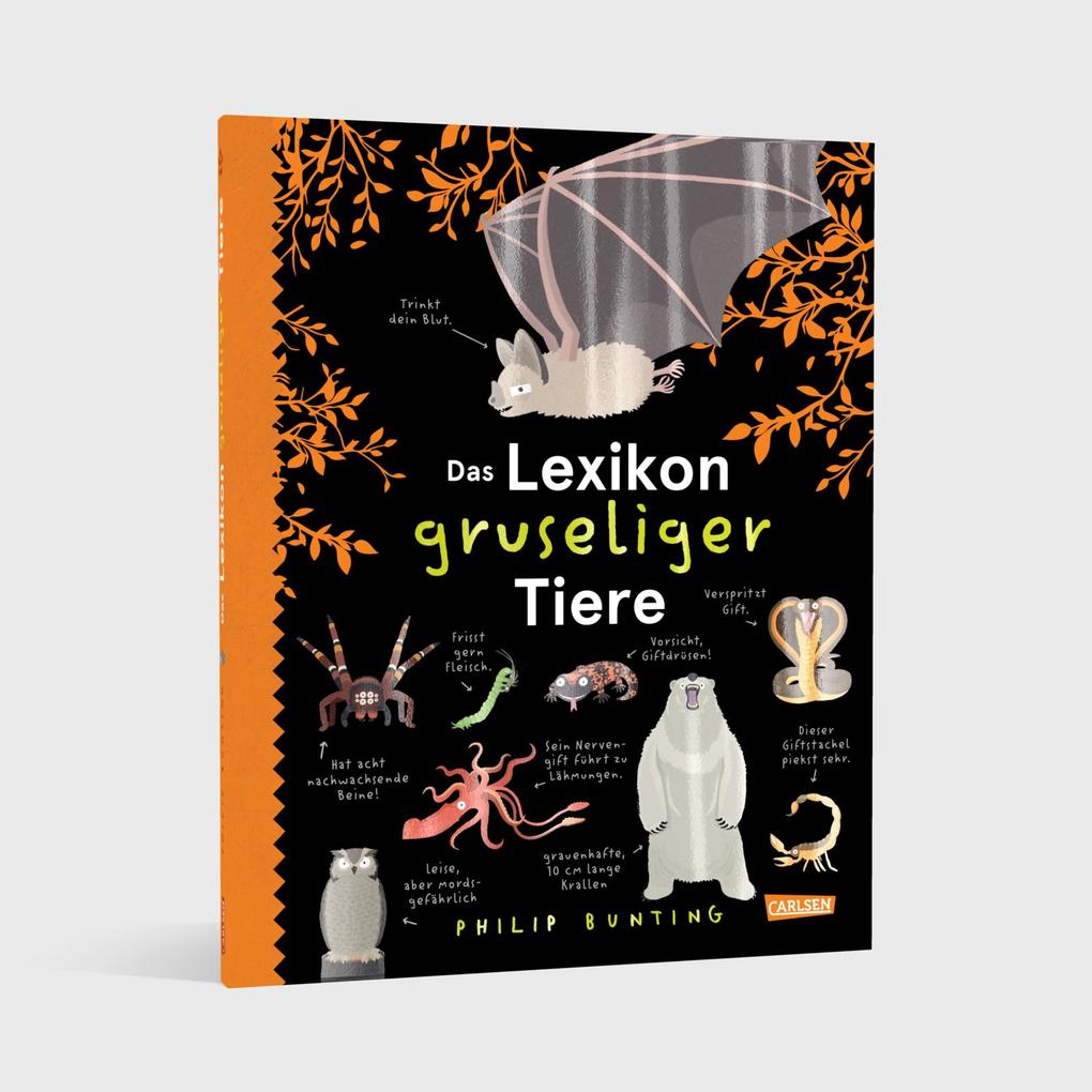 Weitere Ansicht: Das Lexikon gruseliger Tiere | Philip Bunting