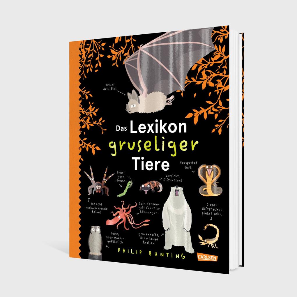 Weitere Ansicht: Das Lexikon gruseliger Tiere | Philip Bunting