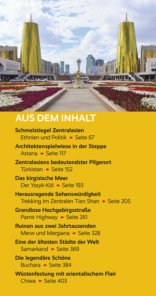 Weitere Ansicht: TRESCHER Reiseführer Zentralasien | Dagmar Schreiber
