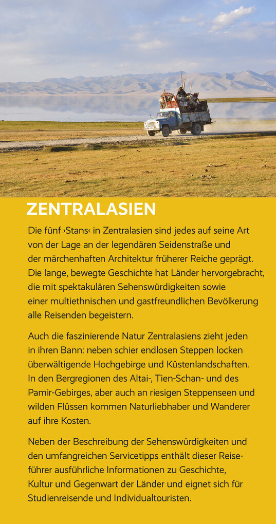 Weitere Ansicht: TRESCHER Reiseführer Zentralasien | Dagmar Schreiber