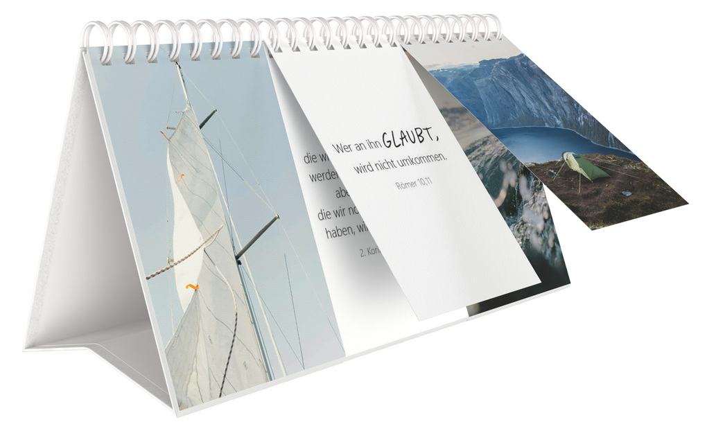 Weitere Ansicht: Für Gott sind alle Dinge möglich - Dreiklang-Aufstellbuch