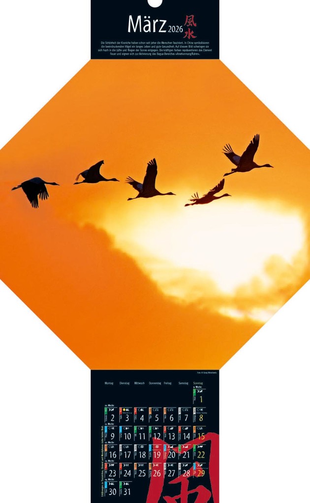 Weitere Ansicht: Feng-Shui-Kalender 2026