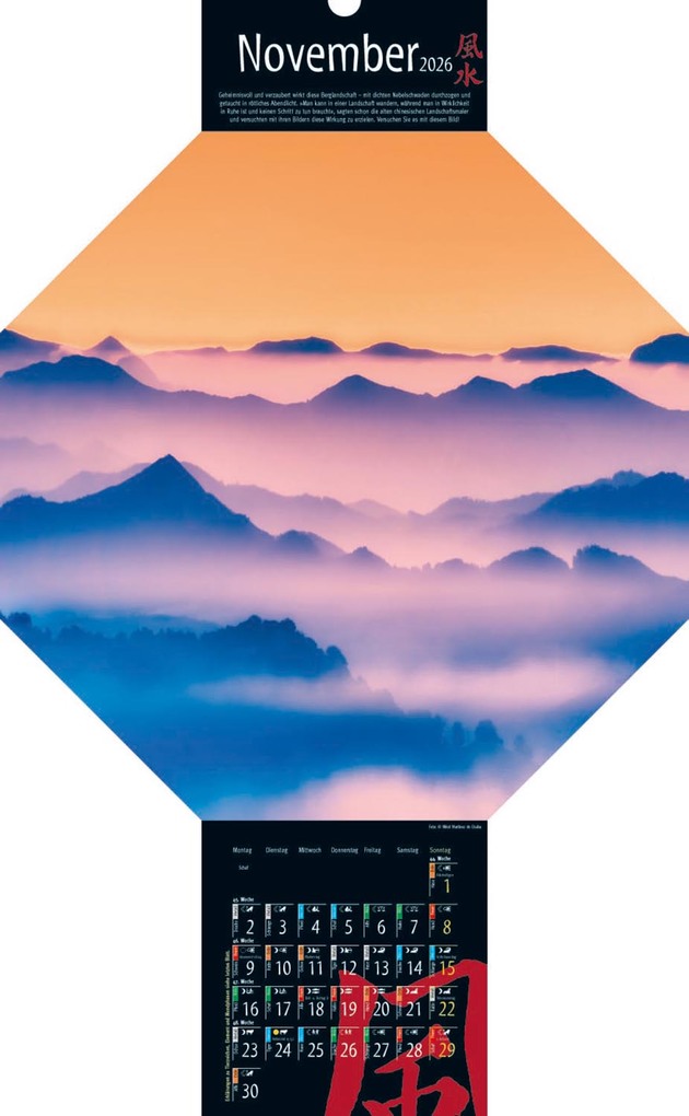 Weitere Ansicht: Feng-Shui-Kalender 2026