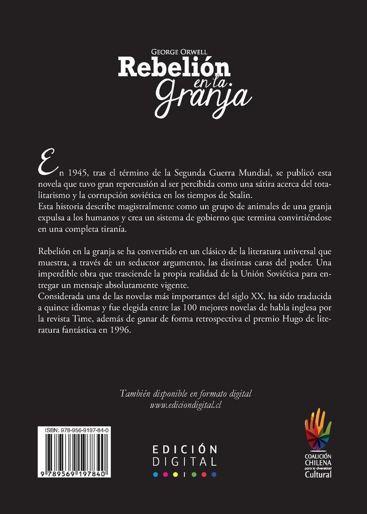 Weitere Ansicht: Rebelión en la granja | George Orwell