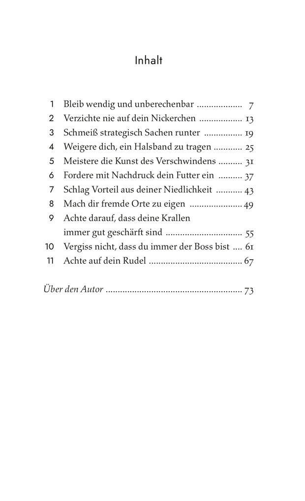 Weitere Ansicht: Von Katzen lernen, den Faschismus zu überstehen | Stewart Reynolds