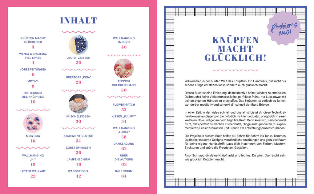 Weitere Ansicht: Hooked! Knüpfen macht glücklich! | Lisa Maria Schicks