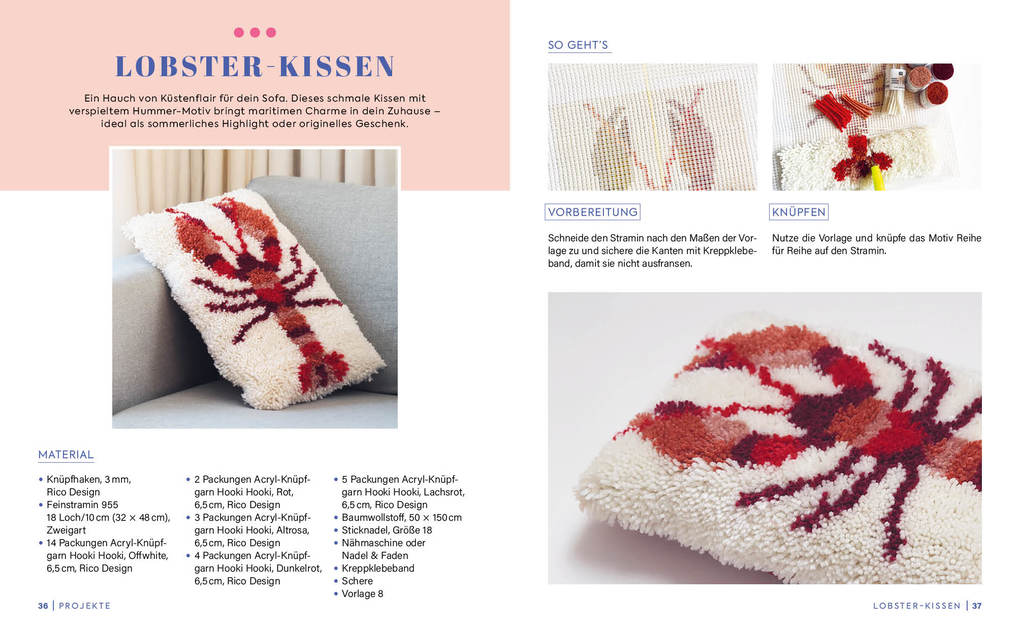 Weitere Ansicht: Hooked! Knüpfen macht glücklich! | Lisa Maria Schicks