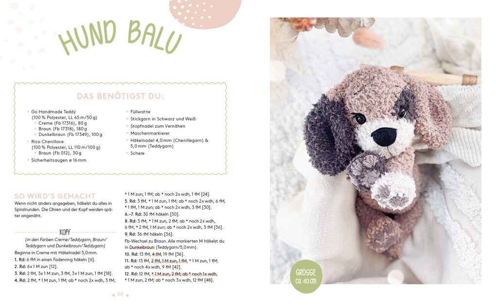 Weitere Ansicht: Meine liebsten Kuschelfreunde | Häkel-Tiere aus Flauschgarn häkeln von SPIEGEL-Bestsellerautorin @nadelkunst.handmade | Annemarie Sichermann