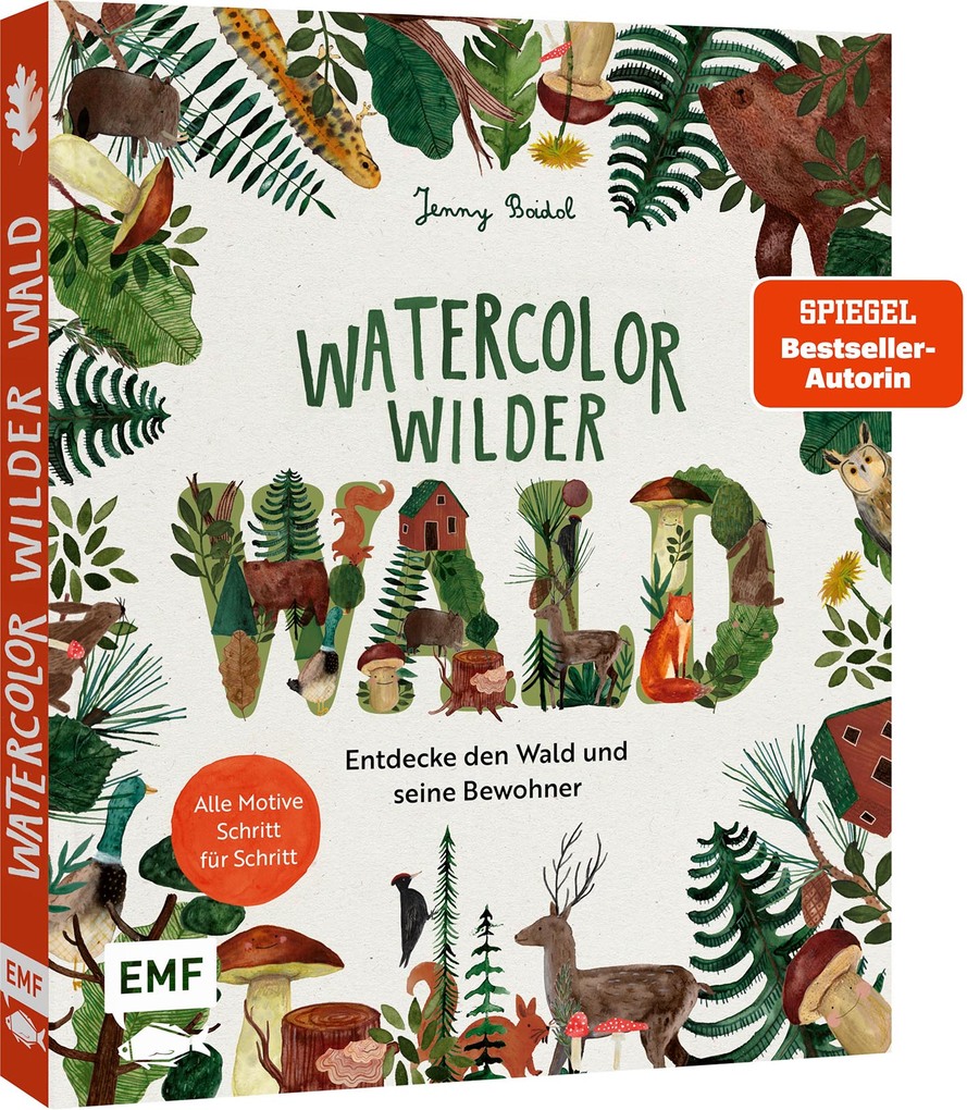 Weitere Ansicht: Watercolor - Wilder Wald | Jenny Boidol