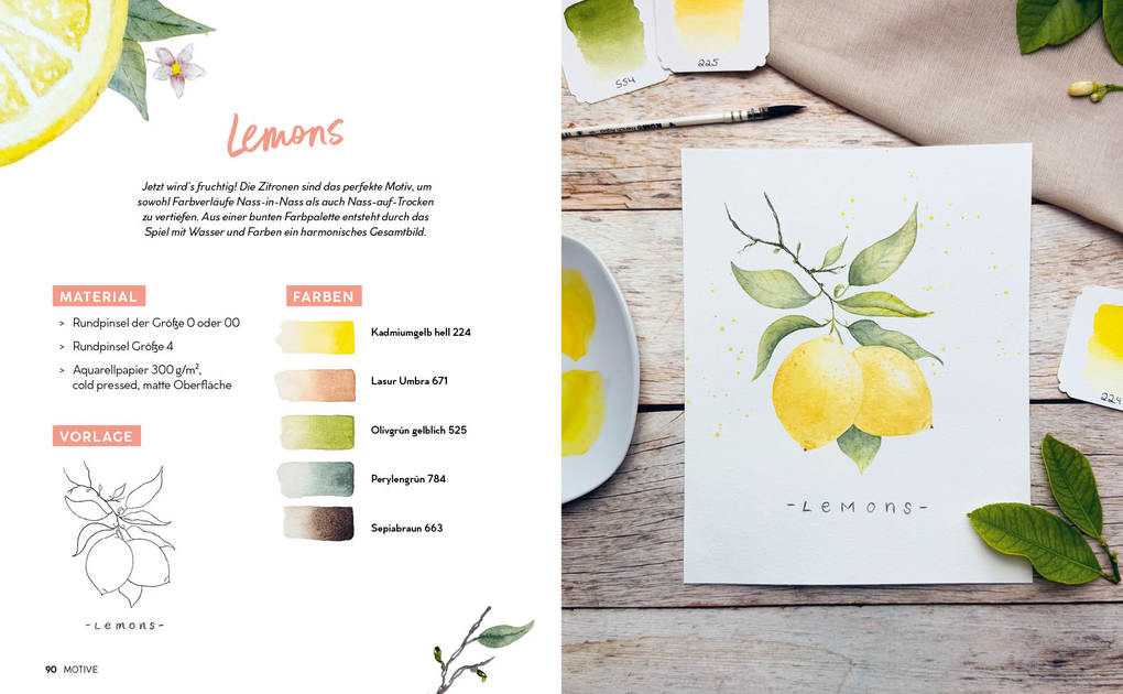 Weitere Ansicht: Easy Watercolor | Sandra Reiner