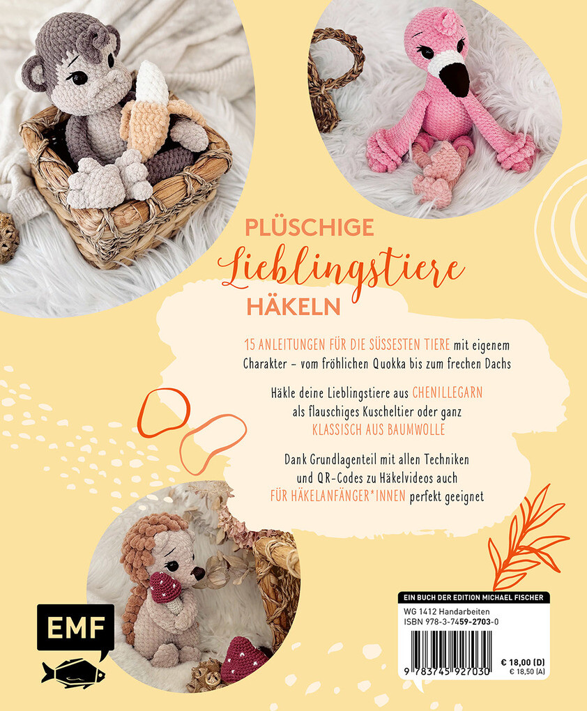Weitere Ansicht: Amigurumis - cute and plushy! | Annemarie Sichermann
