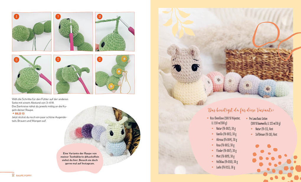 Weitere Ansicht: Amigurumis - cute and plushy! | Annemarie Sichermann