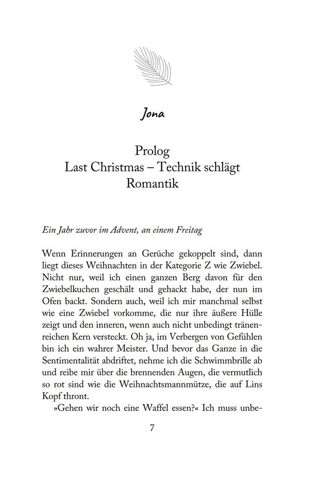 Weitere Ansicht: Herzglitzern und Mistelzweige | Corinna Wieja