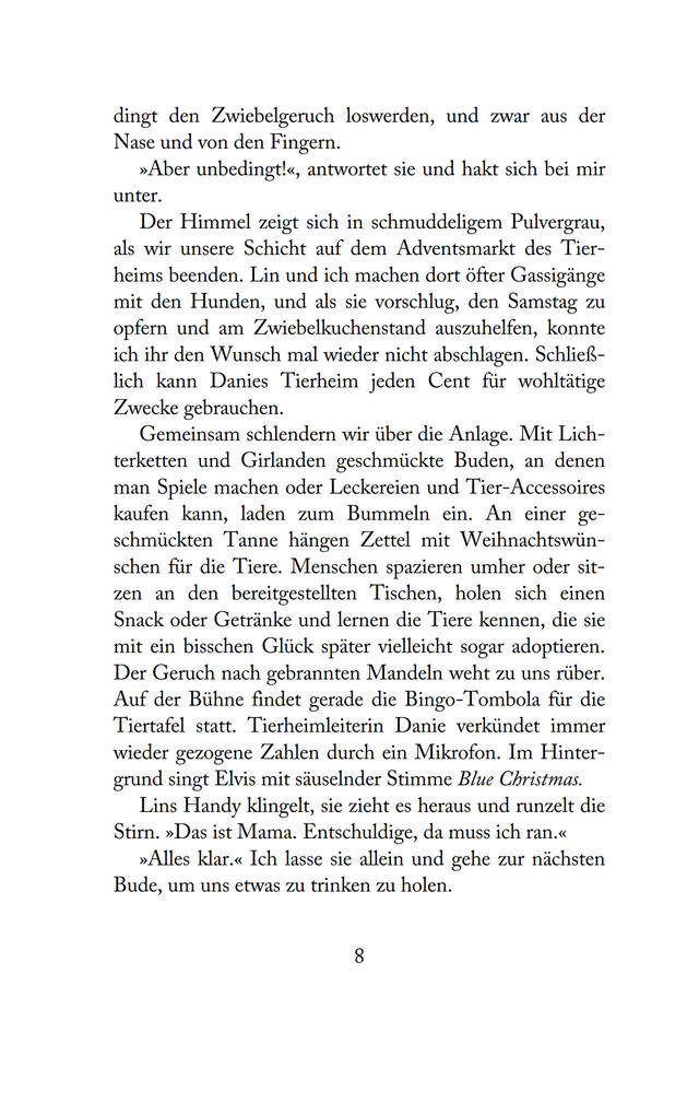 Weitere Ansicht: Herzglitzern und Mistelzweige | Corinna Wieja