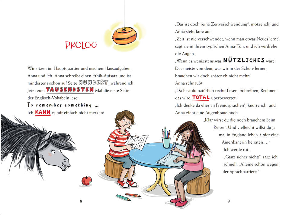 Weitere Ansicht: Schule mit Juli | Petra Eimer