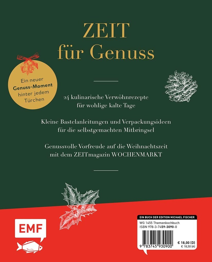 Weitere Ansicht: Adventskalender ZEIT magazin Wochenmarkt: 24 Genussmomente | Gabriele Hussenether