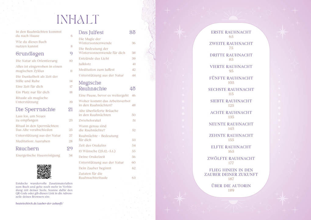 Weitere Ansicht: Rauhnächte - Zauber der Zukunft | Beate Tschirch