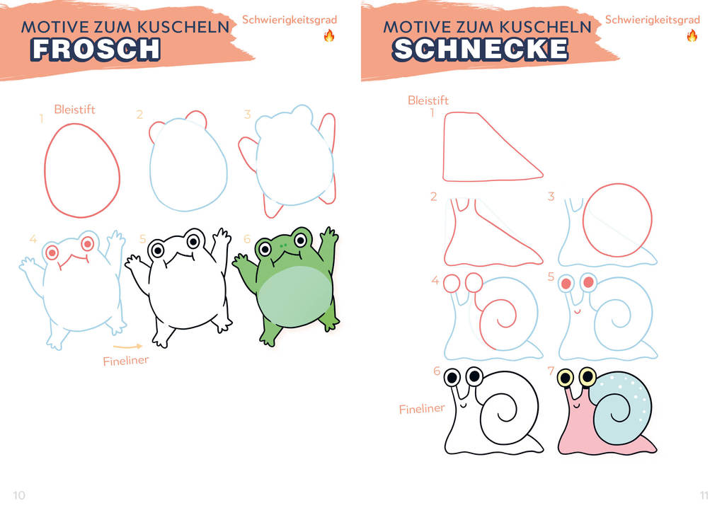 Weitere Ansicht: Die Kawaii-Zeichenschule - Niedlich zeichnen | Leon Römer