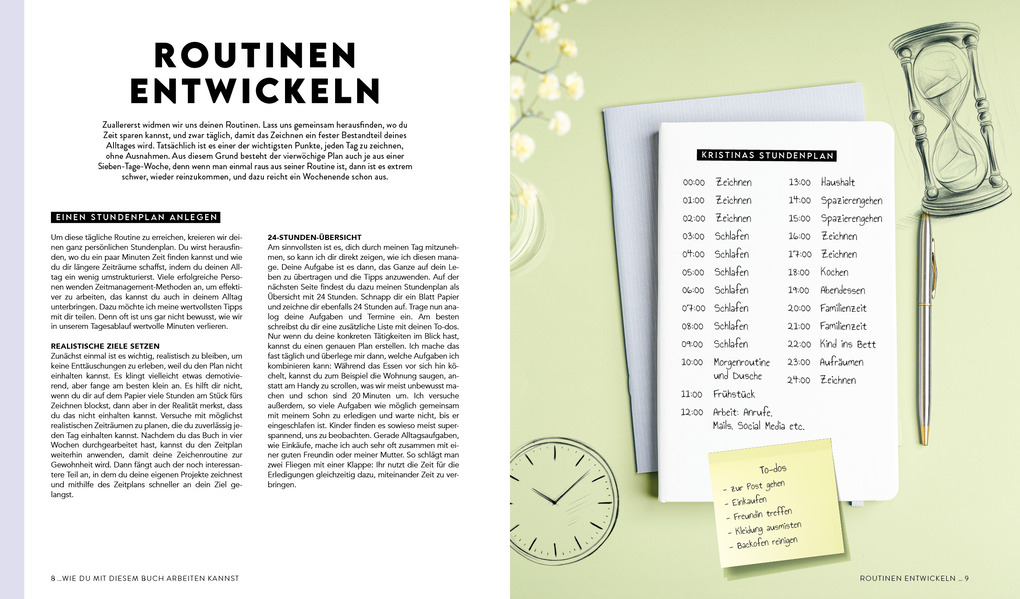 Weitere Ansicht: Keine Zeit zu zeichnen | Kristina Konradi