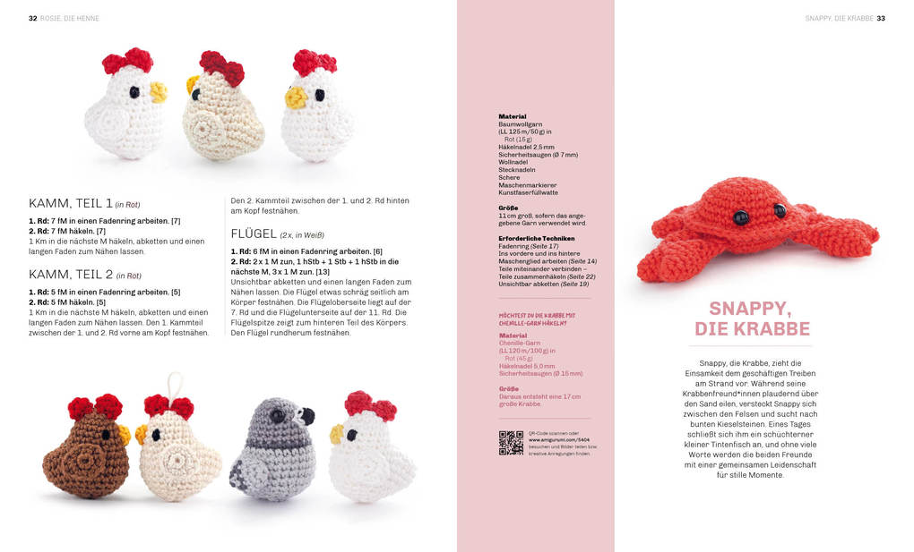 Weitere Ansicht: Die Mini-Amigurumi-Häkelschule | Mariska Vos-Bolman