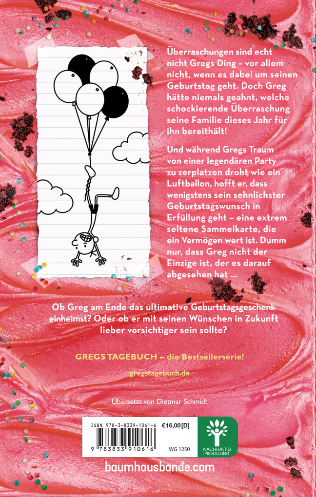 Weitere Ansicht: Gregs Tagebuch 20 - Bock auf Party? | Jeff Kinney