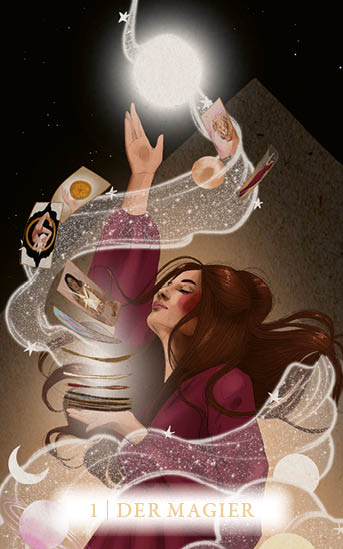 Weitere Ansicht: Tarot-Kartenset: Seelenreise Mini-Tarot | Julia Aurelia