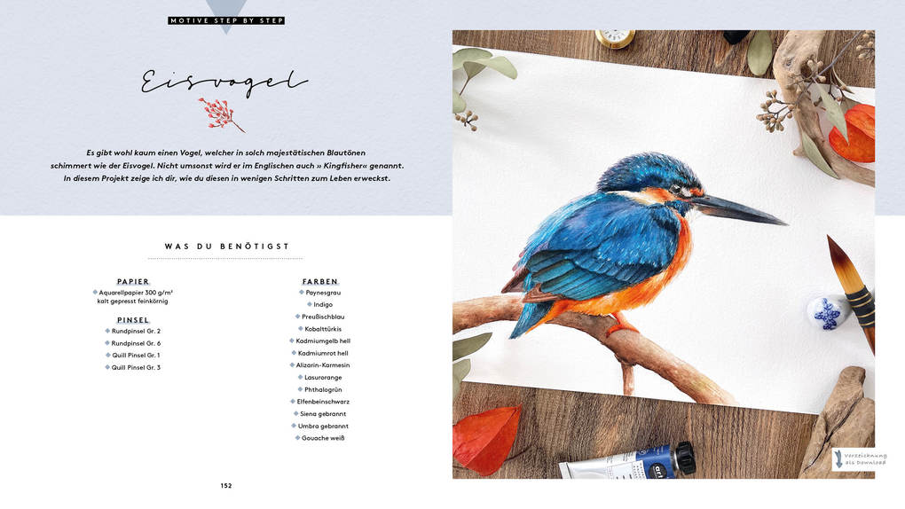 Weitere Ansicht: Watercolor - Malen mit Aquarell | Monica Schick