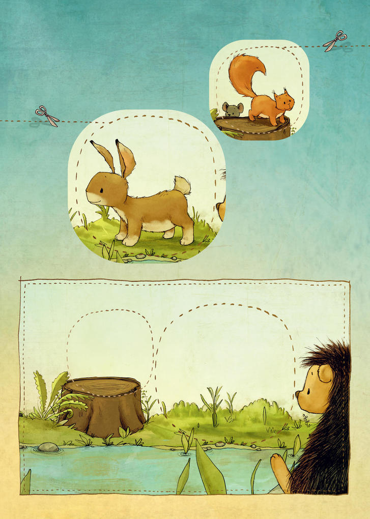 Weitere Ansicht: Wir zwei - schneiden und kleben | Michael Engler