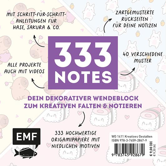 Weitere Ansicht: 333 Origami Minis - Kawaii-Friends