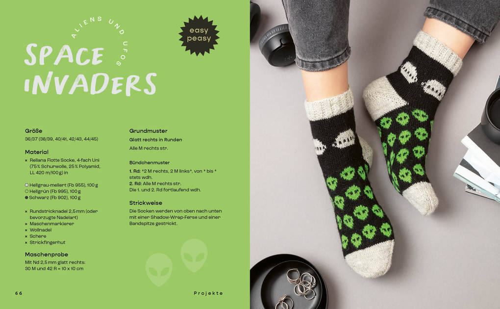 Weitere Ansicht: Happy Socks stricken | Petra Würstle-Debüser