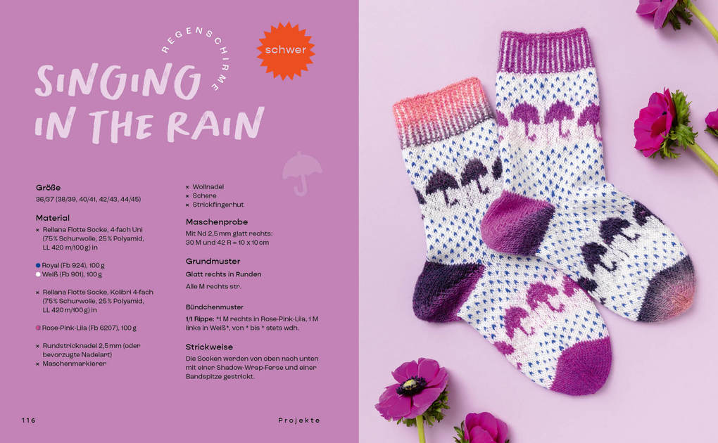 Weitere Ansicht: Happy Socks stricken | Petra Würstle-Debüser