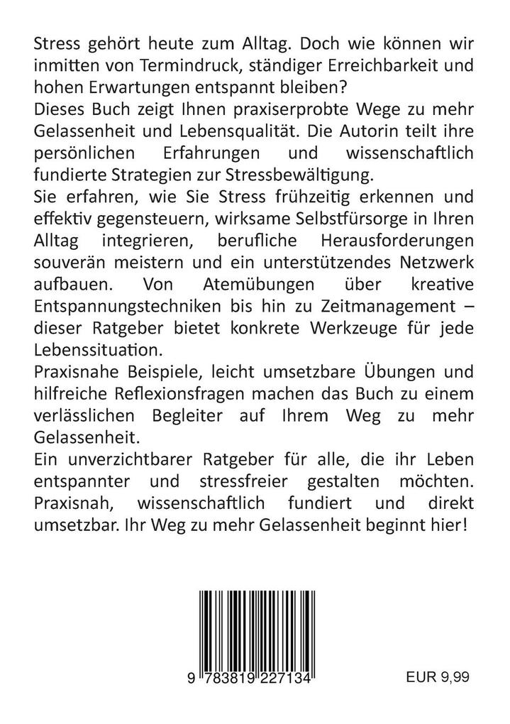 Weitere Ansicht: Stressbewältigung leicht gemacht: Gelassen durch den Alltag | Mara Kane