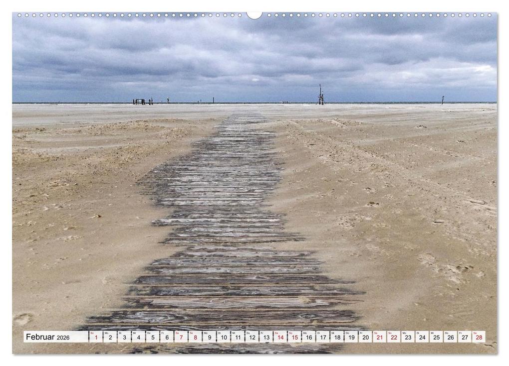 Weitere Ansicht: Inselbilder Amrum (hochwertiger Premium Wandkalender 2026 DIN A2 quer), Kunstdruck in Hochglanz | Bianka Bondiek, Calvendo