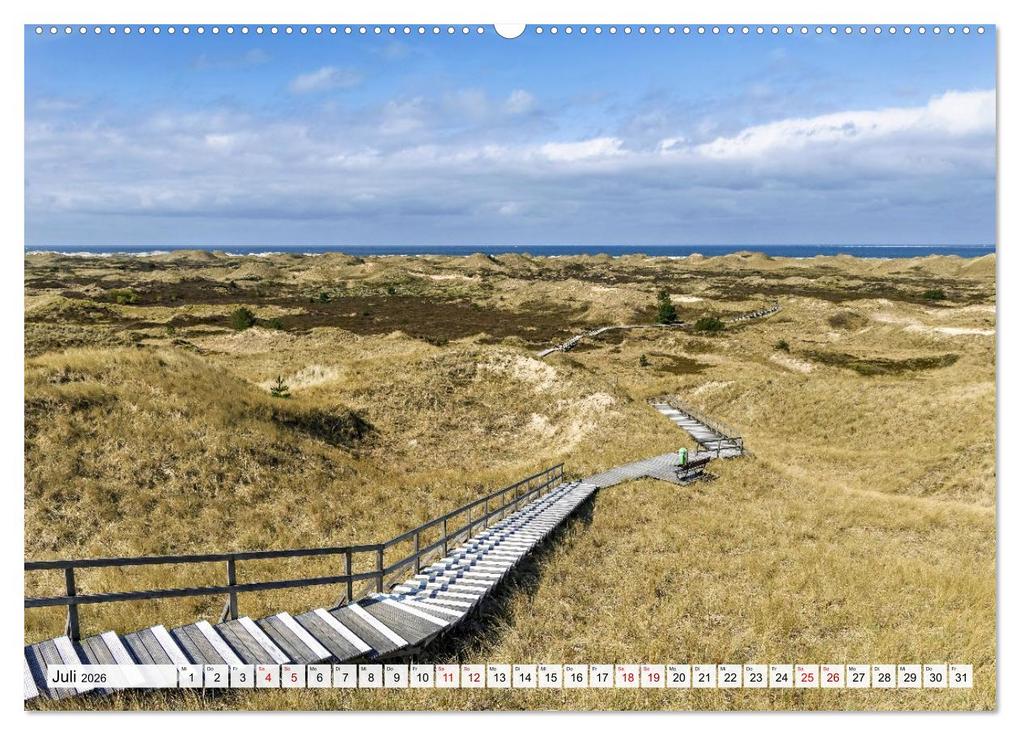 Weitere Ansicht: Inselbilder Amrum (hochwertiger Premium Wandkalender 2026 DIN A2 quer), Kunstdruck in Hochglanz | Bianka Bondiek, Calvendo