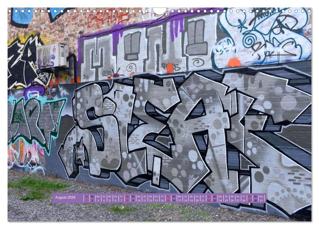 Weitere Ansicht: Streetart-Kunst, die die Straßen Londons atmen lässt (Wandkalender 2026 DIN A3 quer), CALVENDO Monatskalender | Pia Thauwald, Calvendo