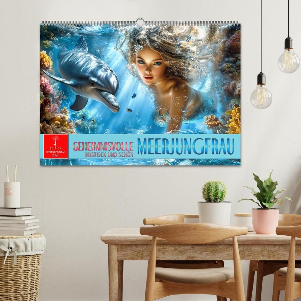 Weitere Ansicht: Geheimnisvolle Meerjungfrau (Wandkalender 2026 DIN A2 quer), CALVENDO Monatskalender | Peter Roder, Calvendo