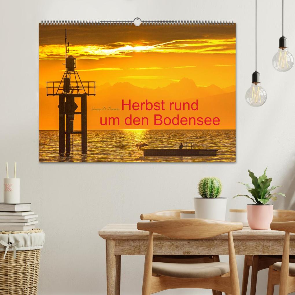 Weitere Ansicht: Herbst rund um den Bodensee (Wandkalender 2026 DIN A2 quer), CALVENDO Monatskalender | Giuseppe Di Domenico, Calvendo