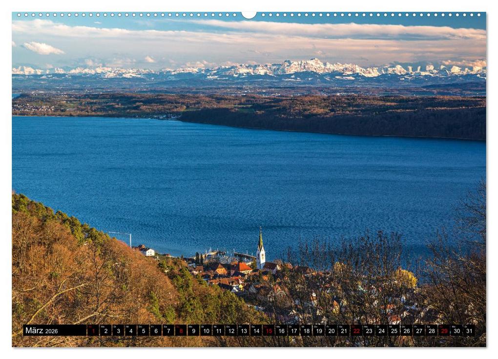 Weitere Ansicht: Herbst rund um den Bodensee (Wandkalender 2026 DIN A2 quer), CALVENDO Monatskalender | Giuseppe Di Domenico, Calvendo
