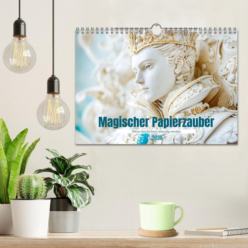 Weitere Ansicht: Magischer Papierzauber (Wandkalender 2026 DIN A4 quer), CALVENDO Monatskalender | Calvendo, Daniela Tapper