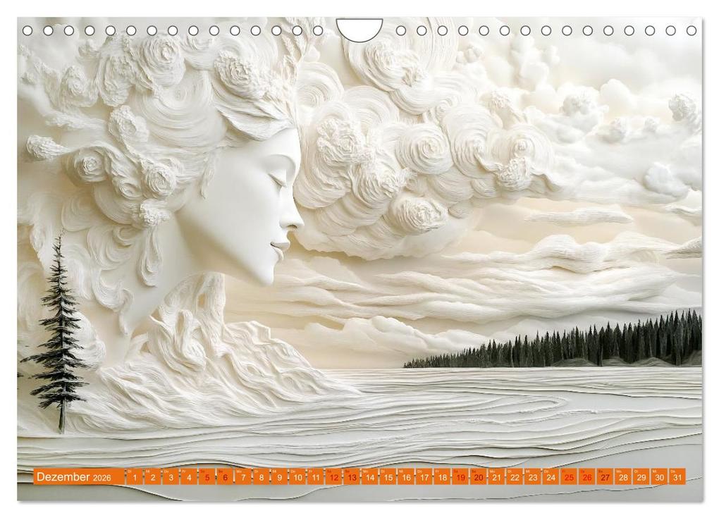 Weitere Ansicht: Magischer Papierzauber (Wandkalender 2026 DIN A4 quer), CALVENDO Monatskalender | Calvendo, Daniela Tapper