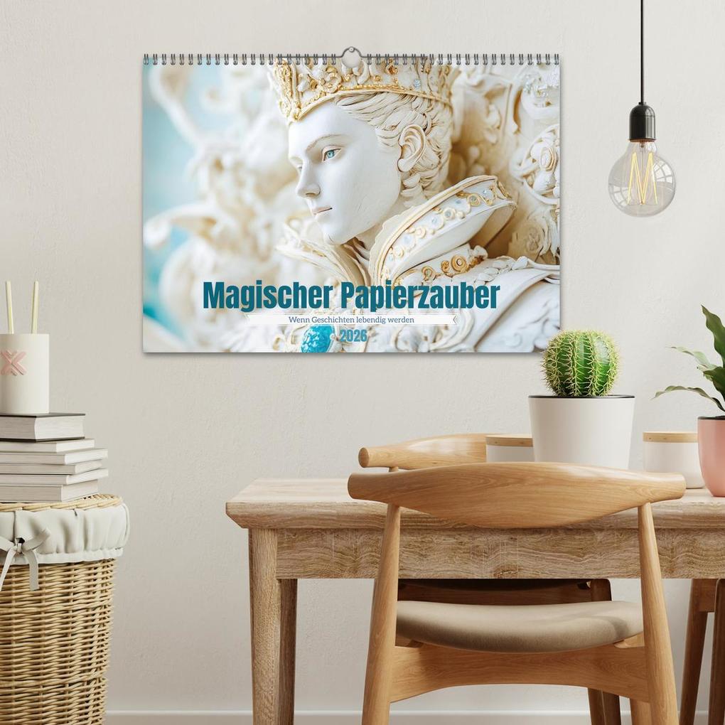 Weitere Ansicht: Magischer Papierzauber (Wandkalender 2026 DIN A3 quer), CALVENDO Monatskalender | Calvendo, Daniela Tapper