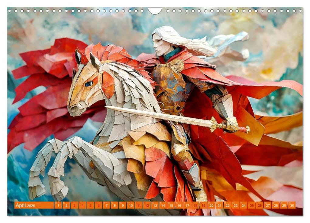Weitere Ansicht: Magischer Papierzauber (Wandkalender 2026 DIN A3 quer), CALVENDO Monatskalender | Calvendo, Daniela Tapper